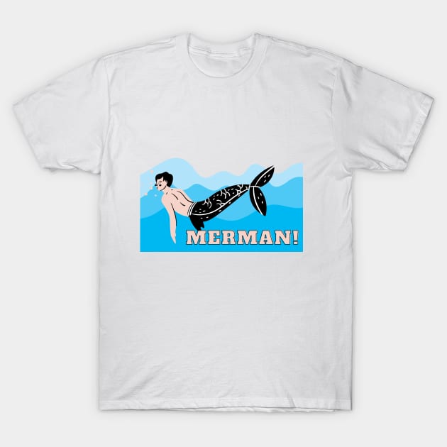 Zoolander Merman T-Shirt by Popish Culture